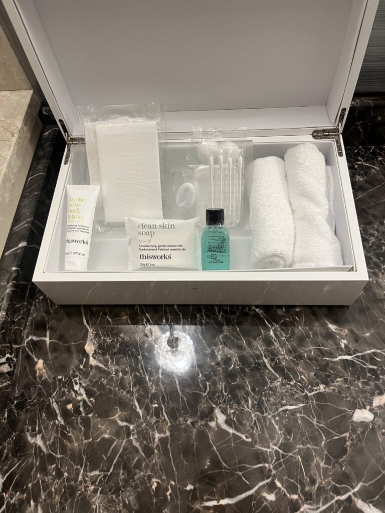 東京マリオットホテル　アメニティ