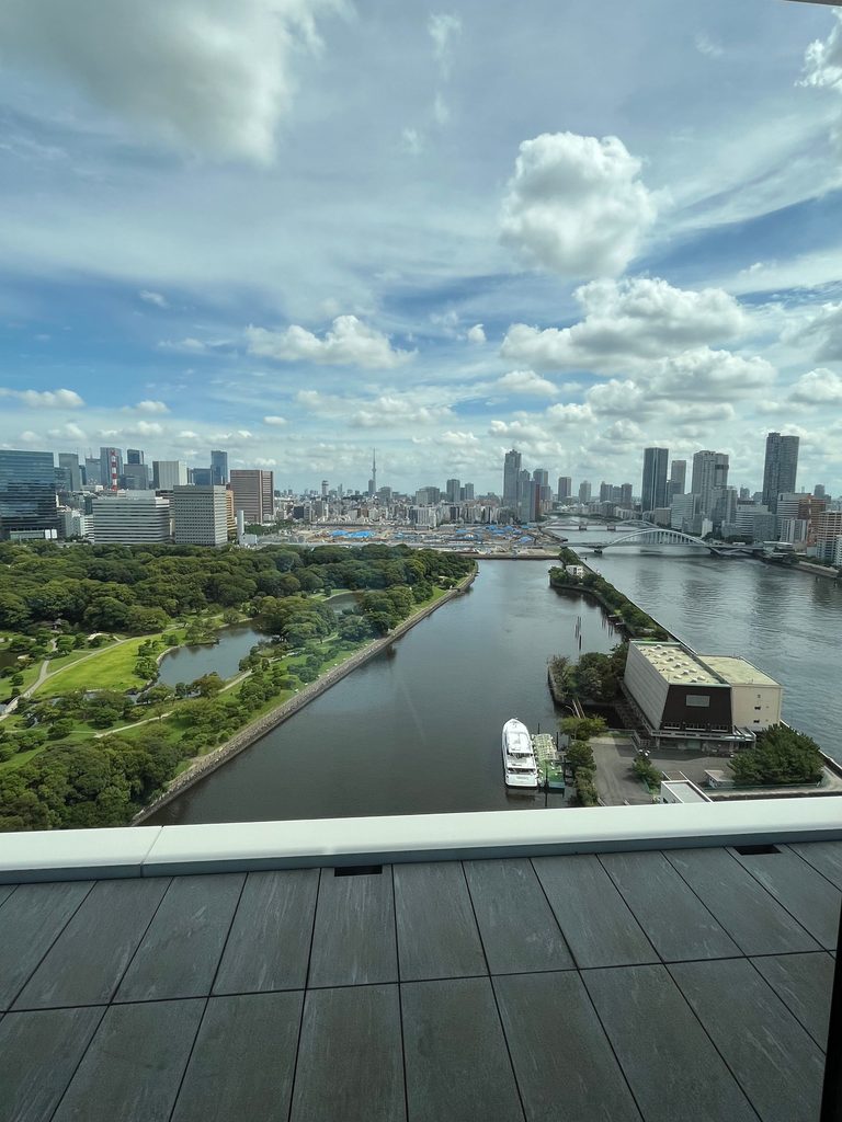 フロントからの景色