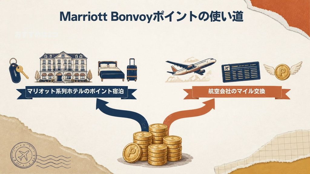 貯めたMarriott Bonvoyポイントの使い道